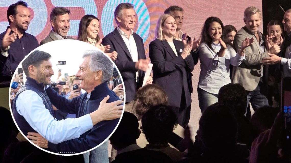 Junto a Frigerio y Pullaro, Macri dio señales de una alternativa a Milei