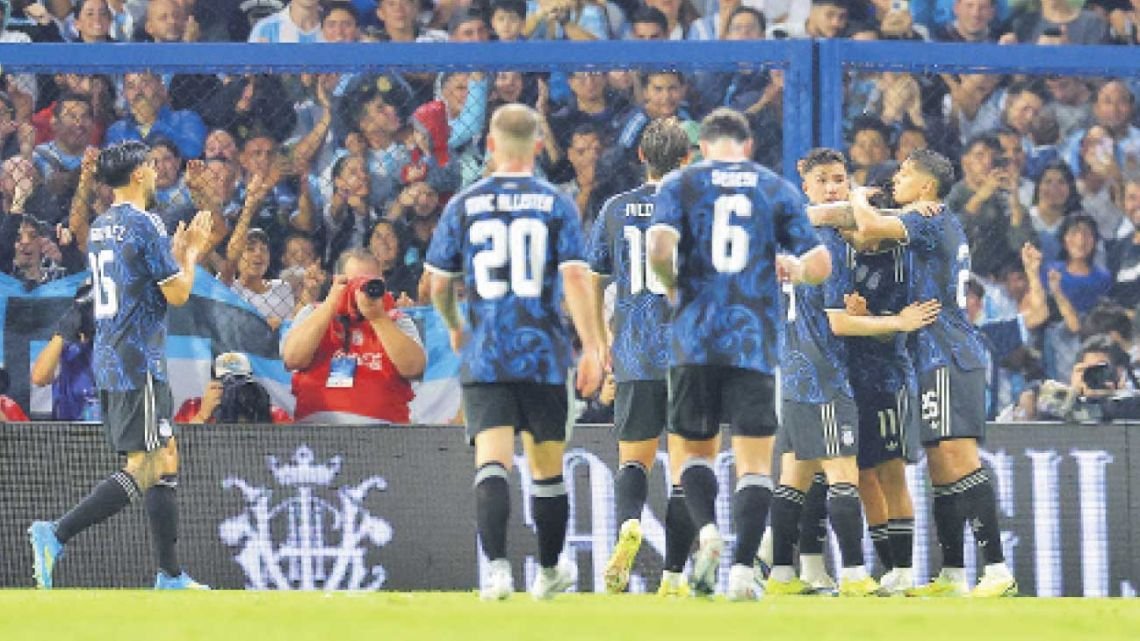 En vez de Finalissima, la selección tuvo un amistoso con muy poco de Messi en cancha