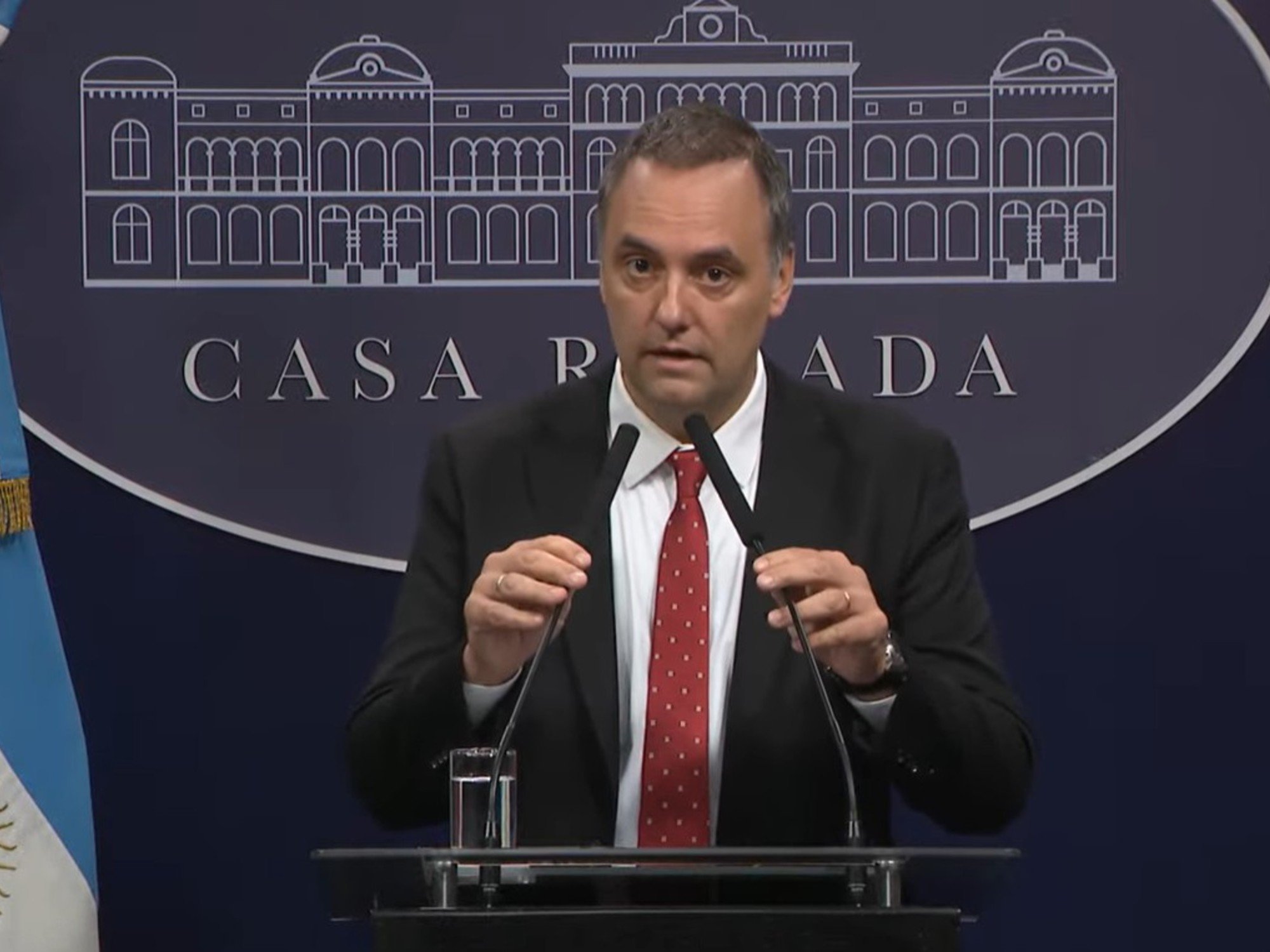 El Gobierno reabrirá el lunes la Sala de Prensa de la Casa Rosada y Manuel Adorni dará una conferencia de prensa