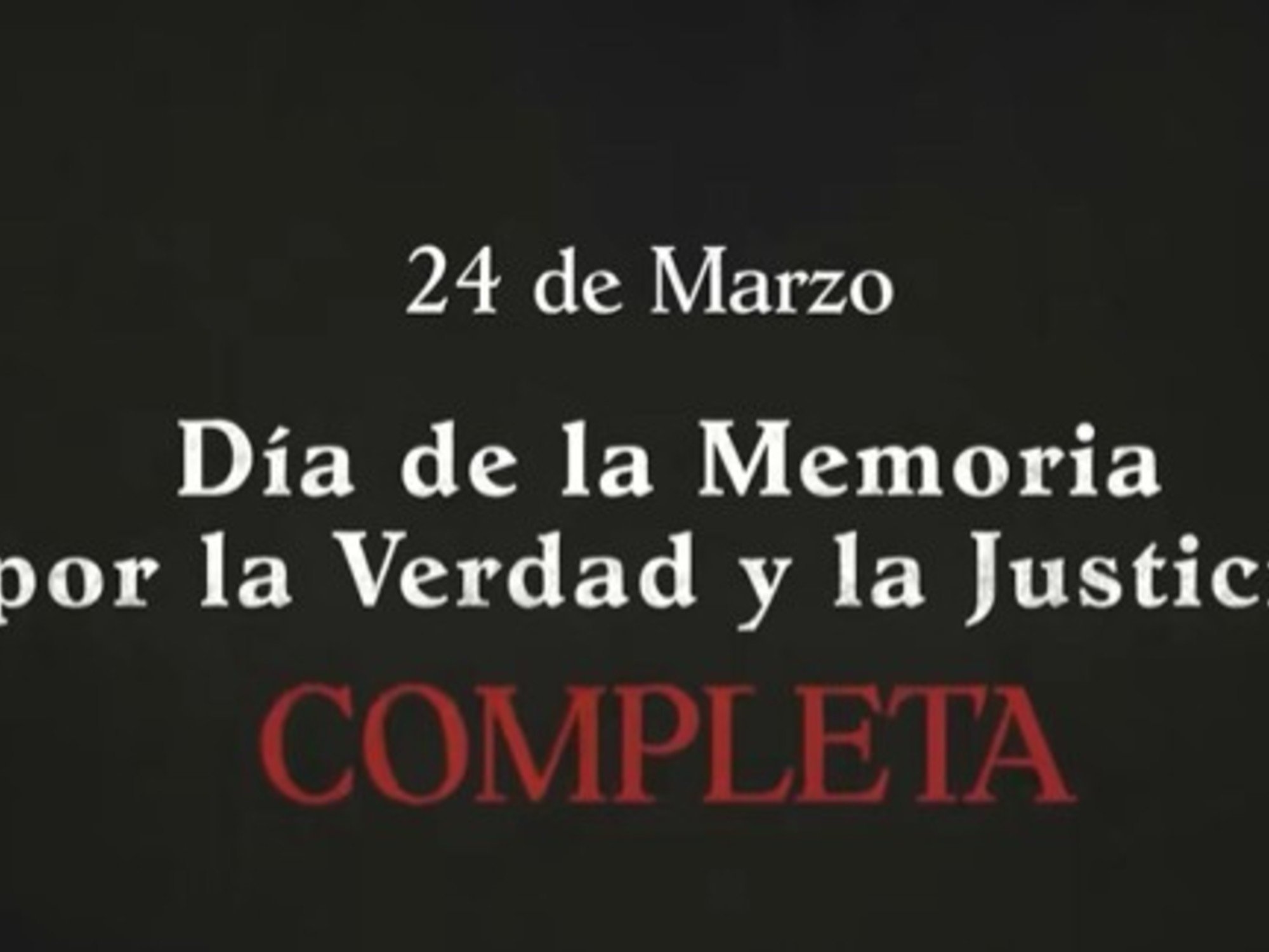 A 50 años del Golpe Militar, el Gobierno publicó un video en el que acusa al kirchnerismo de instalar un "relato" sobre la dictadura y volvió a apuntar a una "memoria completa"