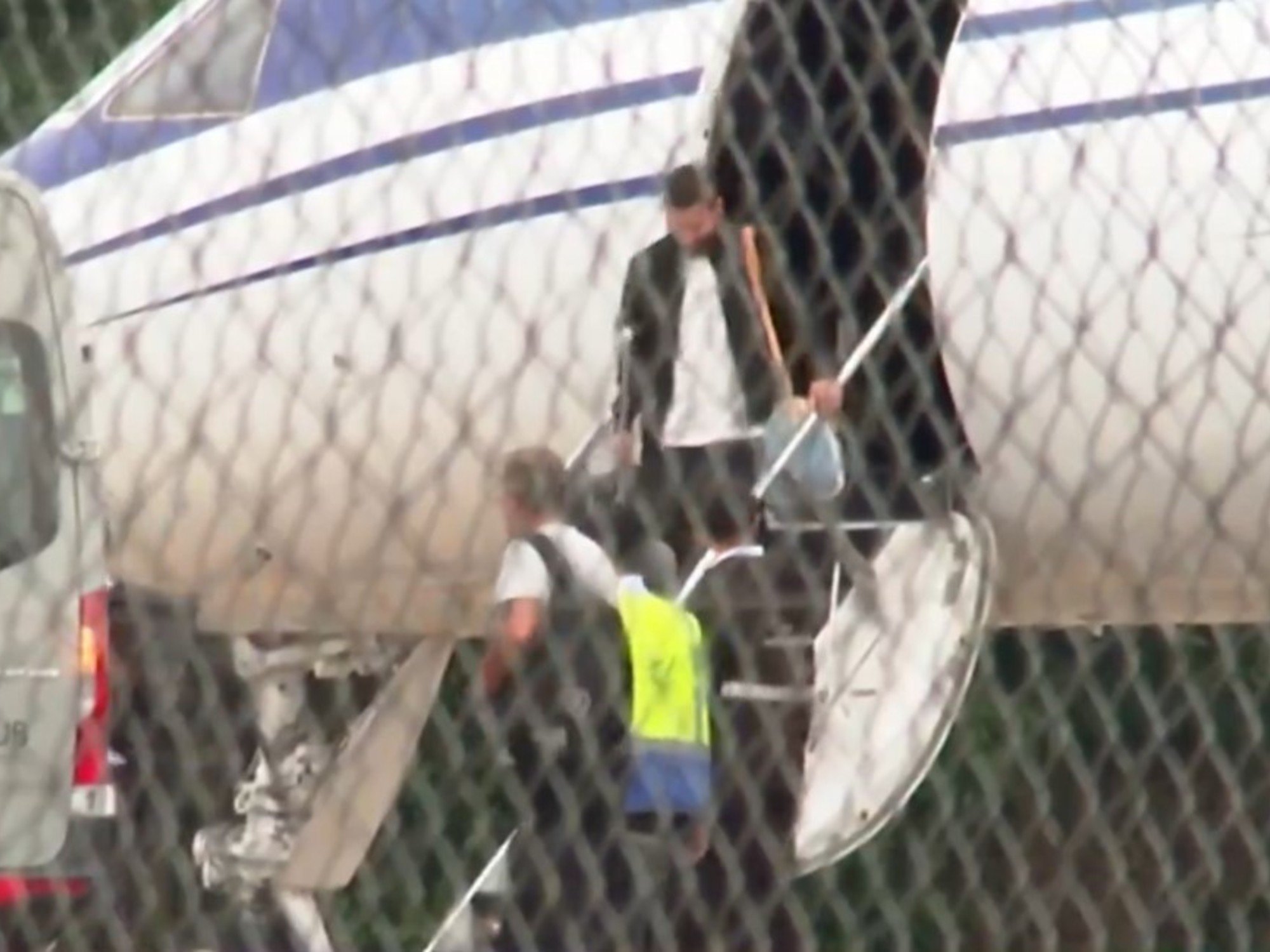 Así llegó Lionel Messi a la Argentina para los amistosos ante Mauritania y Zambia