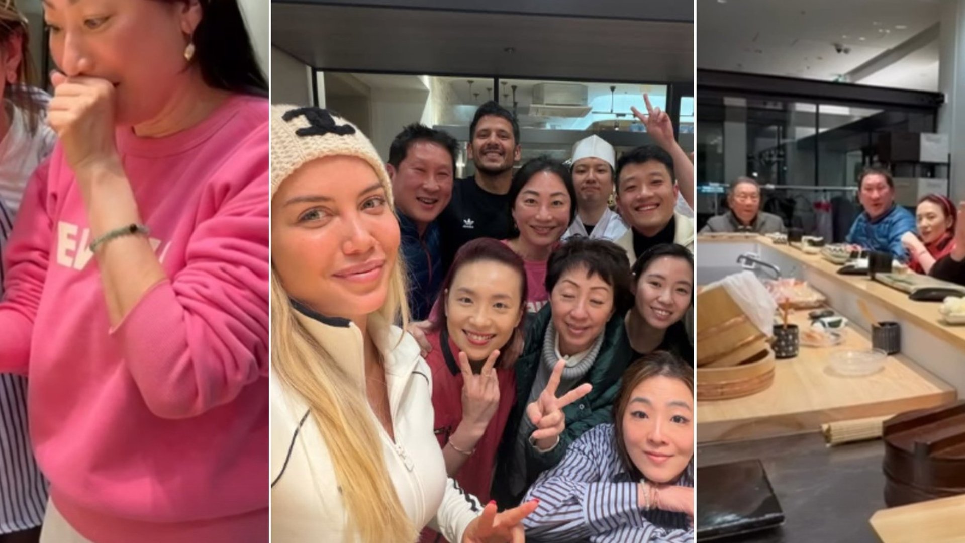 "¡Descubrieron que soy famosa!": Wanda Nara y un divertido momento con una familia de japoneses