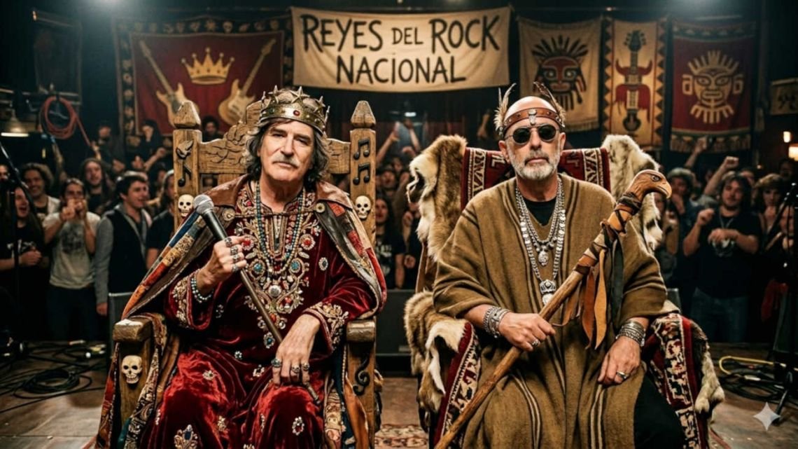 Si Charly es el Rey, el Indio es el cacique del rock