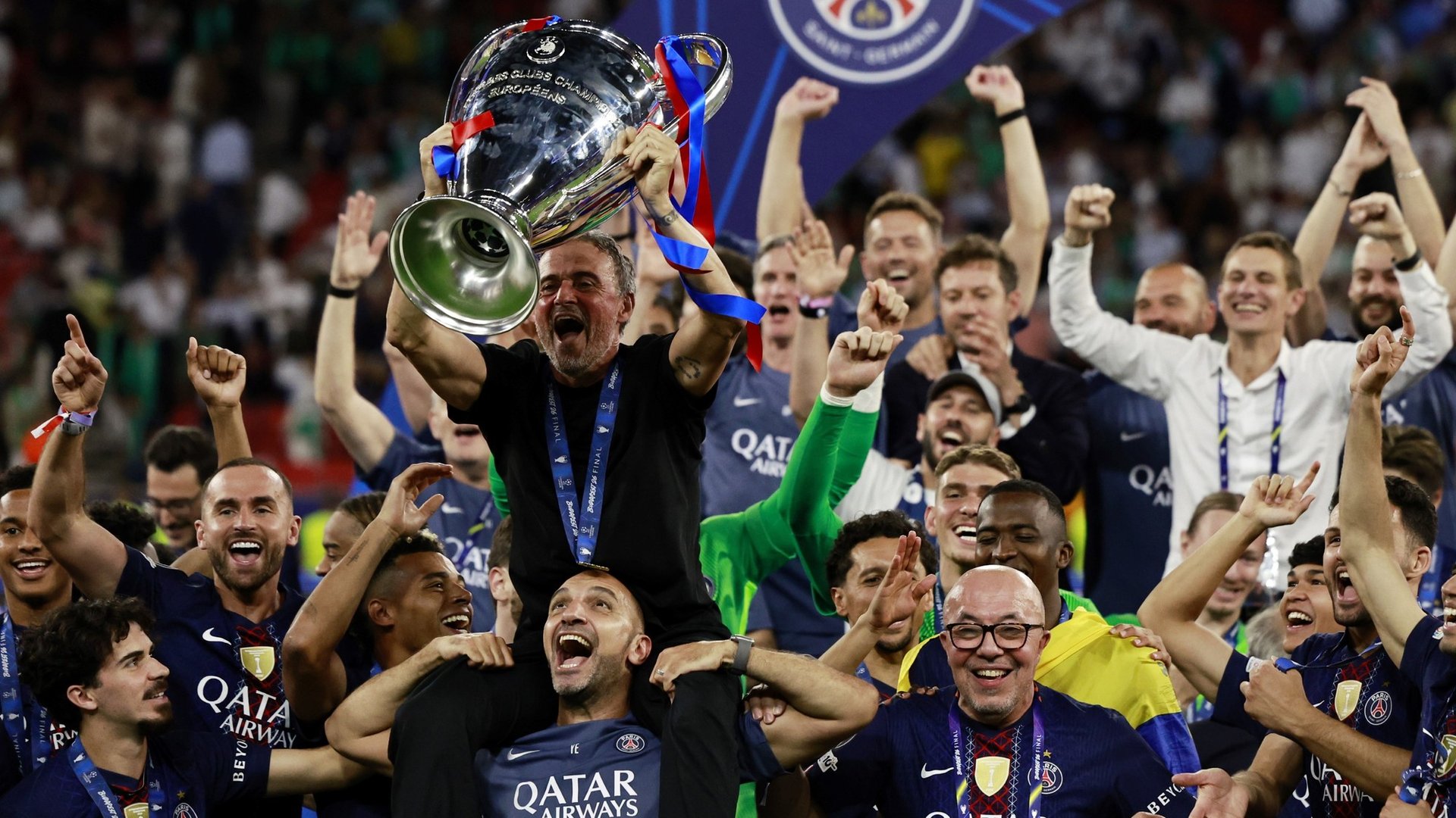 PSG bicampeón de la Champions League: venció a Arsenal por penales y confirmó la hegemonía del equipo de Luis Enrique