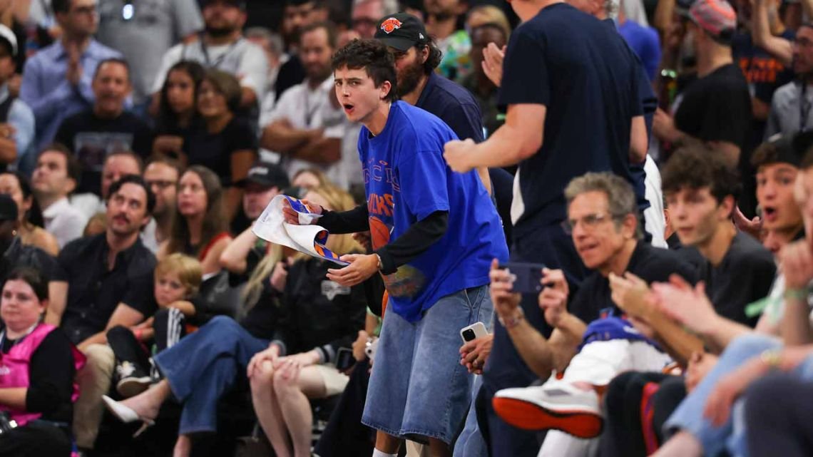 Furor de celebridades en el quinto juego de las Finales de la NBA entre Spurs y Knicks