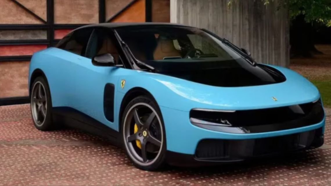 Ferrari desafía su propia tradición y presenta su primer superdeportivo 100% eléctrico