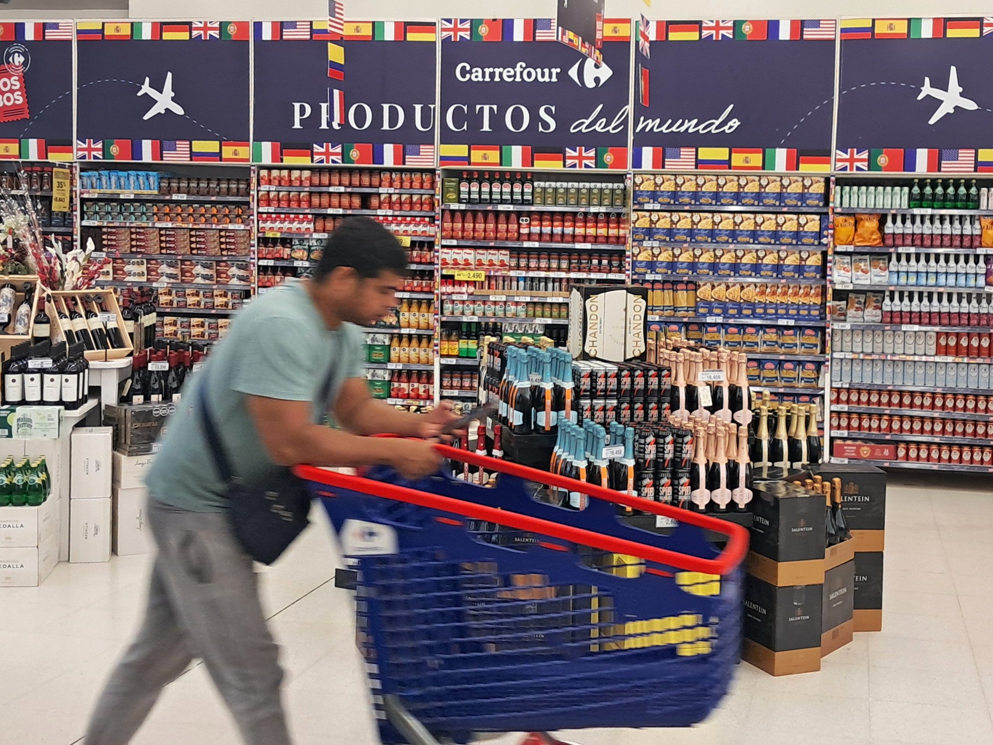 Los alimentos importados ya representan hasta el 10% de las ventas en los supermercados