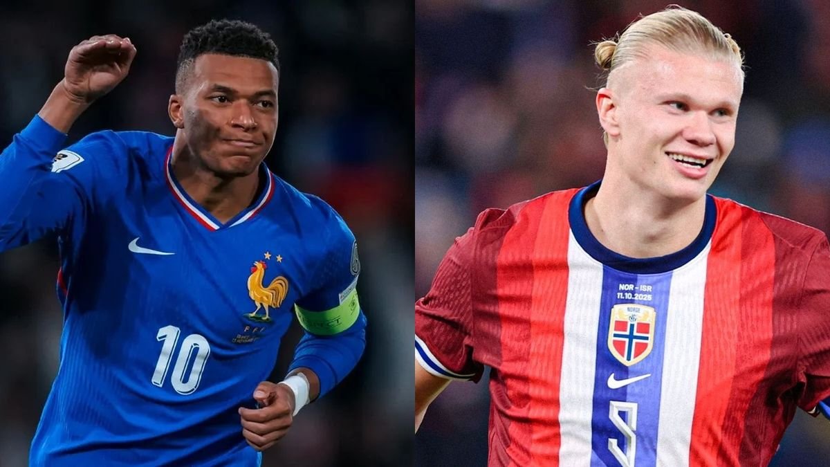 Kylian Mbappé y Erling Haaland, cara a cara por el liderazgo del Grupo I del Mundial 2026