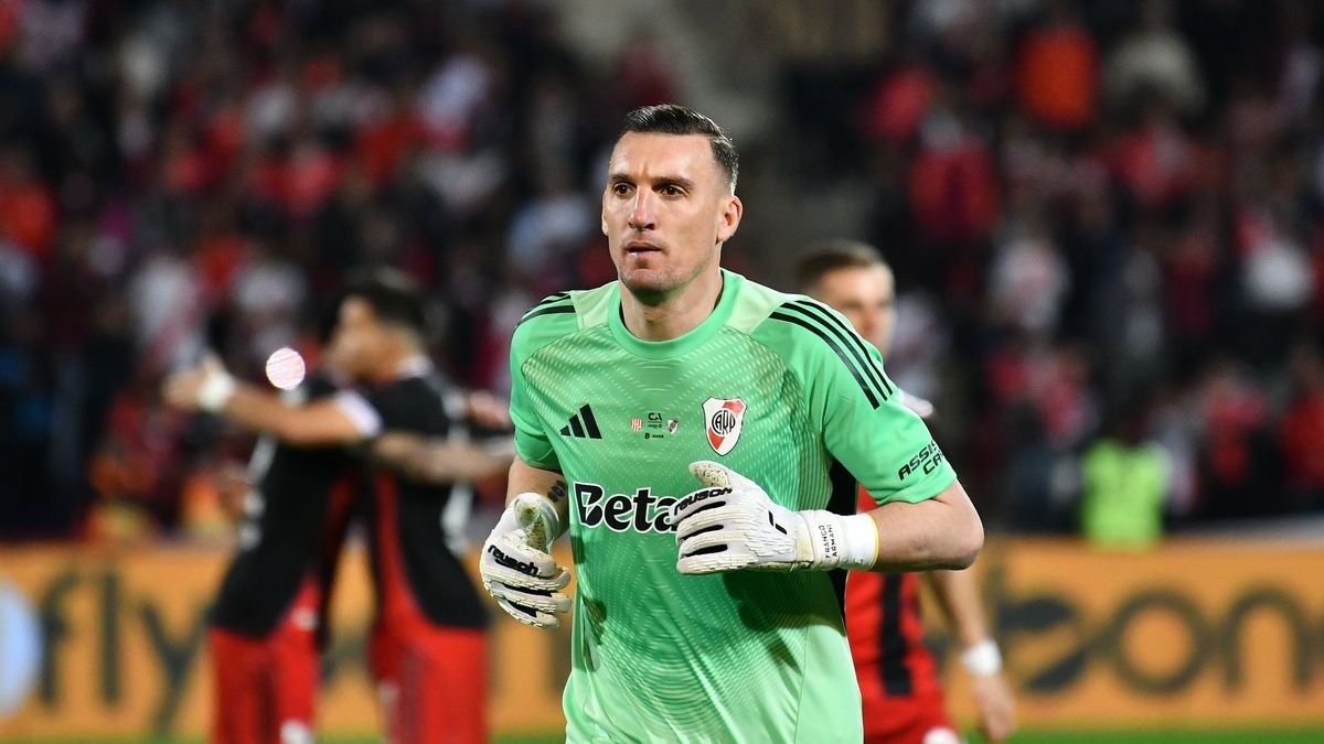 Franco Armani volvió a ser convocado en River: Santiago Beltrán continuará en el arco