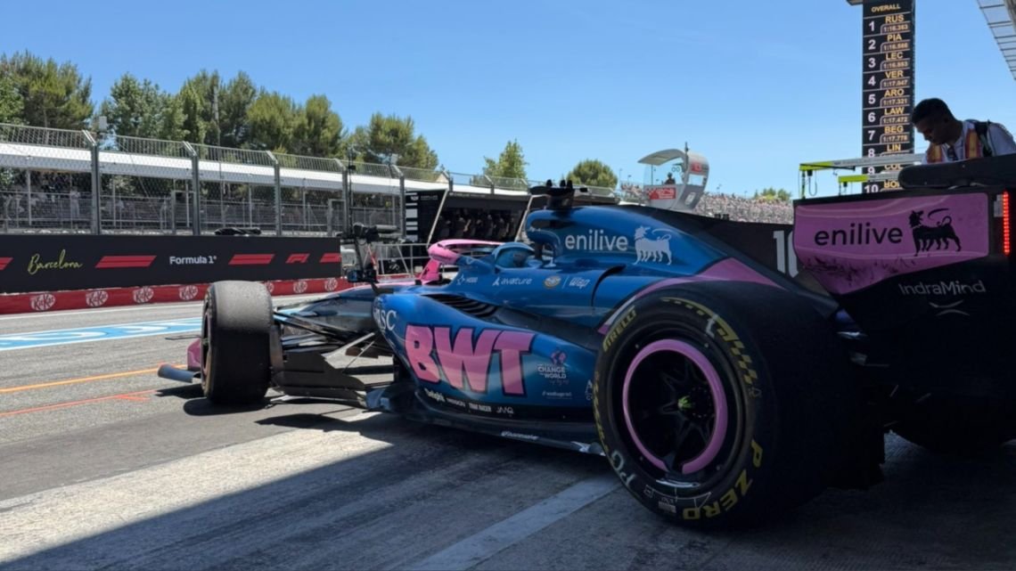 Franco Colapinto estalló por radio contra una orden de equipo de Alpine en el GP de Barcelona