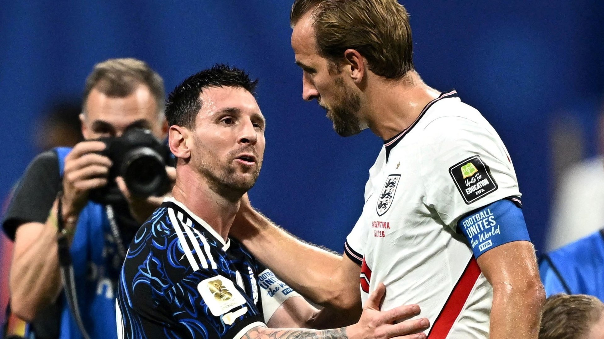 Harry Kane habló como nunca de la derrota de Inglaterra sobre Argentina en el Mundial y reveló su charla con Messi tras el partido
