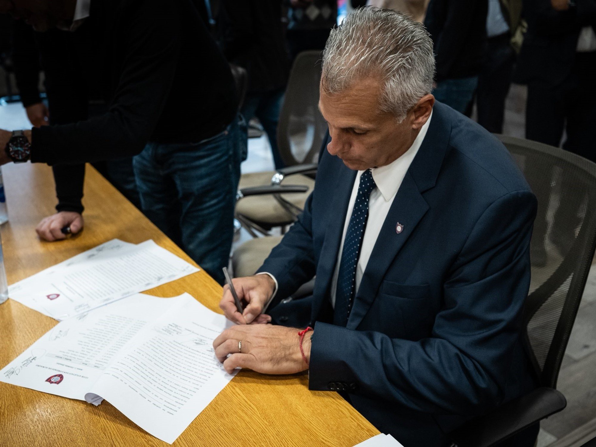San Lorenzo: Marcelo Culotta asumió oficialmente como nuevo presidente y dio un primer mensaje claro