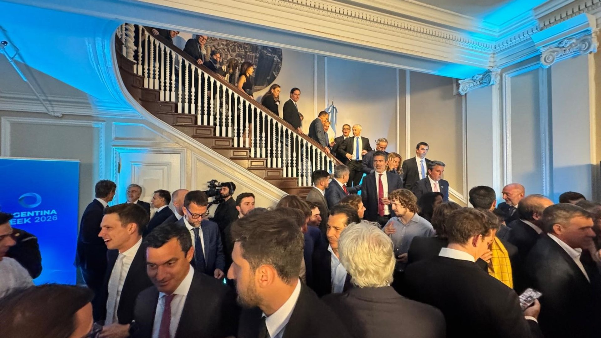 Argentina Week en Nueva York: la seducción a los inversionistas comenzó con un cóctel y sigue con un discurso de Javier Milei