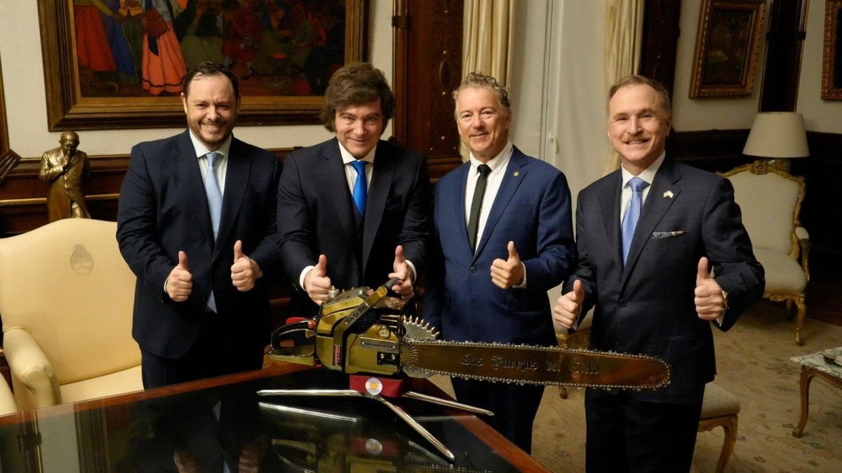 Javier Milei recibió al embajador de EEUU en Casa Rosada