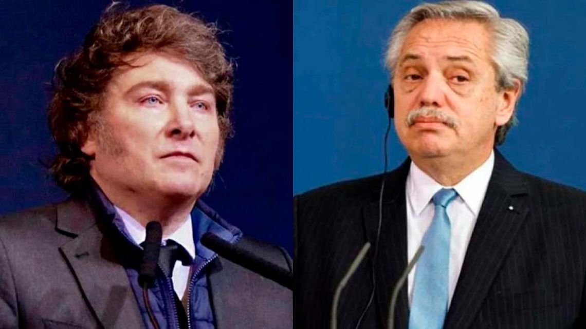 Javier Milei cruzó a Alberto Fernández por el precio de la carne: "Analfabeto e incompetente"