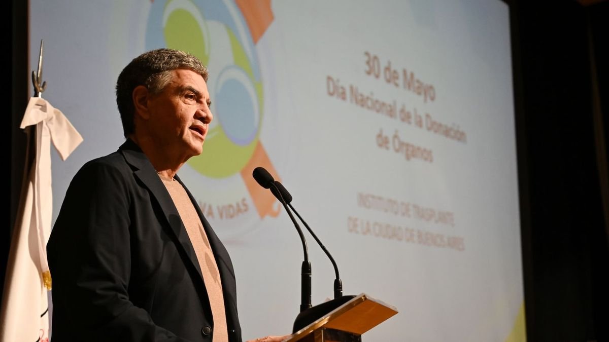 Jorge Macri celebró el récord de 190 trasplantes en CABA: "Solidaridad que se traduce en hechos"