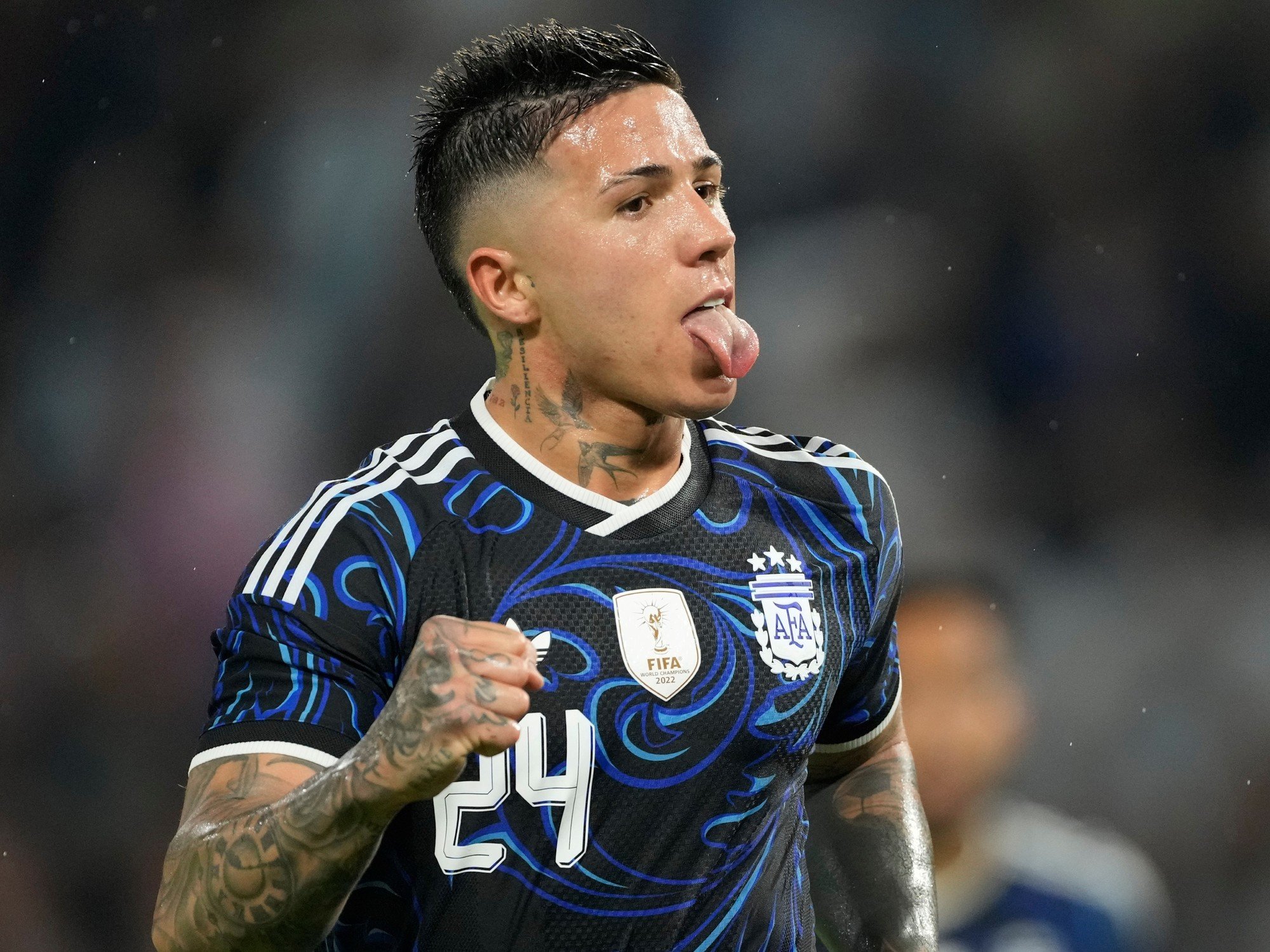 Enzo Fernández se quejó del estado del campo de juego de la Bombonera tras el amistoso con Mauritania: "No pudimos mostrar nuestro fútbol"