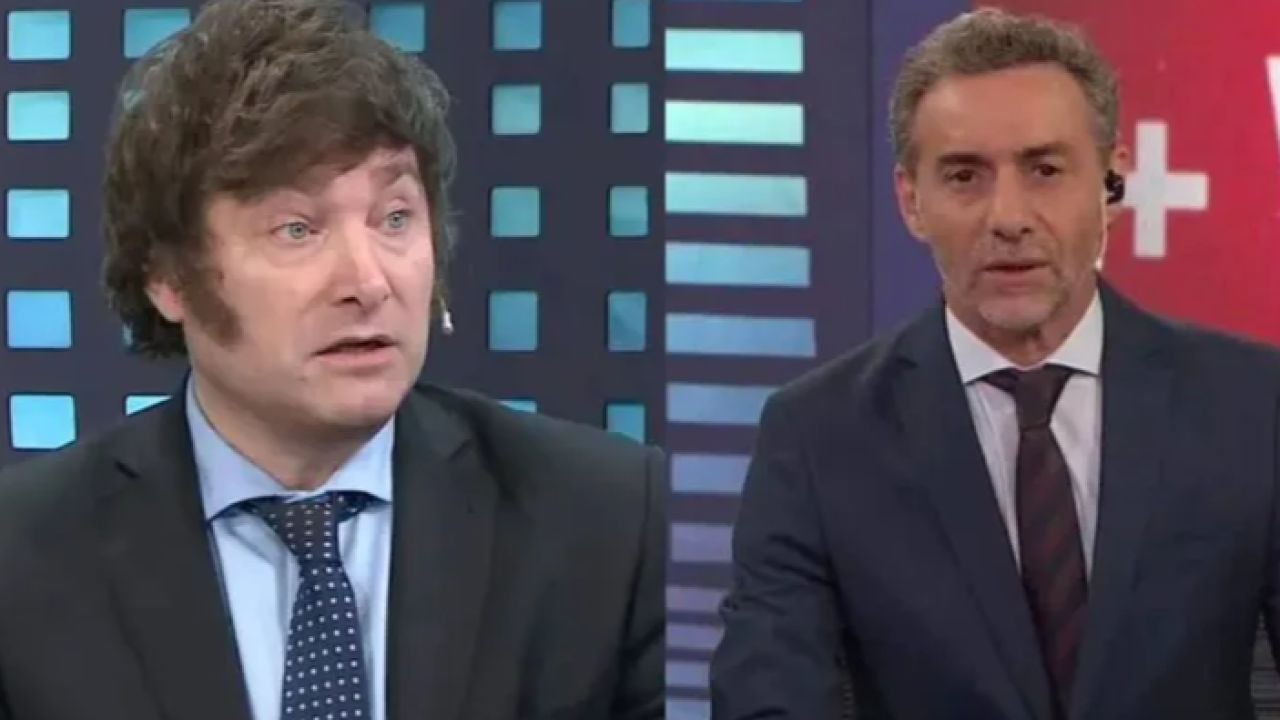 Majul tras el reto en vivo de Milei: "No puede ser igual a un panelista de Intratables"