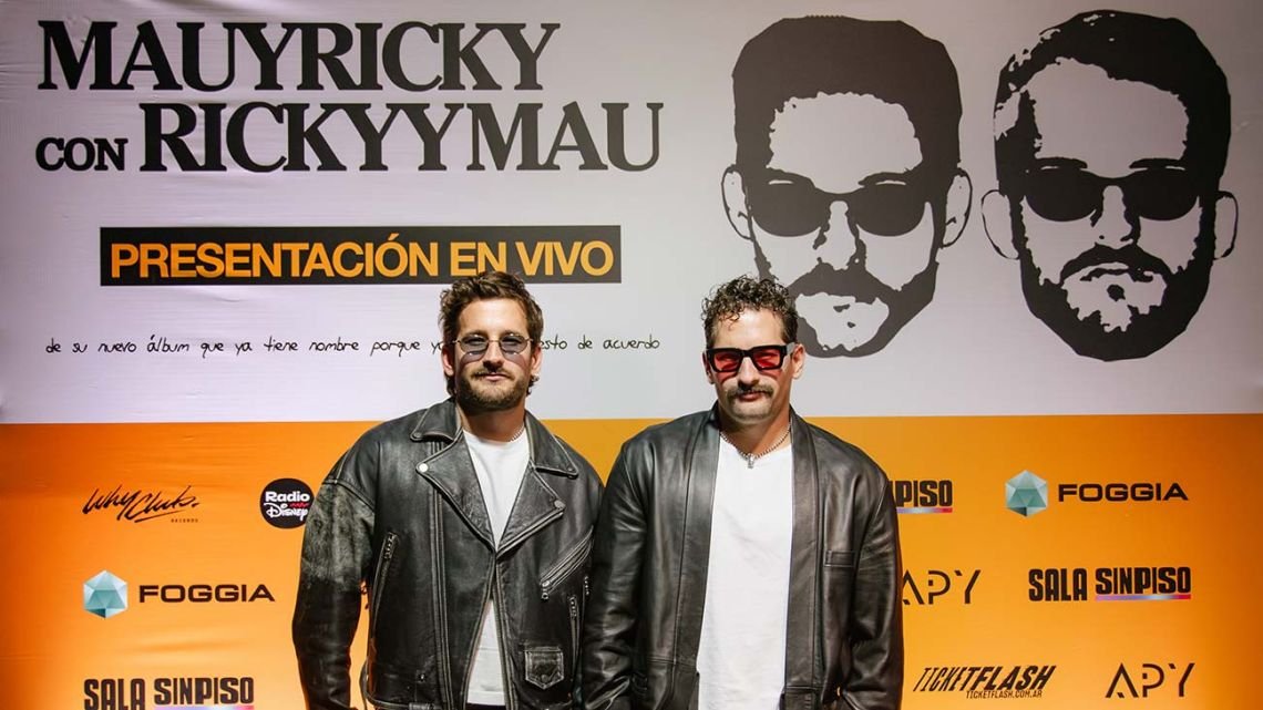 Mau y Ricky adelantaron su álbum “Ricky y Mau” en Buenos Aires: una experiencia con inéditos y clásicos