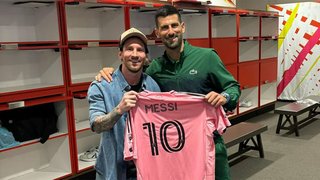 Novak Djokovic comparó el tenis con el fútbol y eligió a Lionel Messi como el mejor deportista del mundo