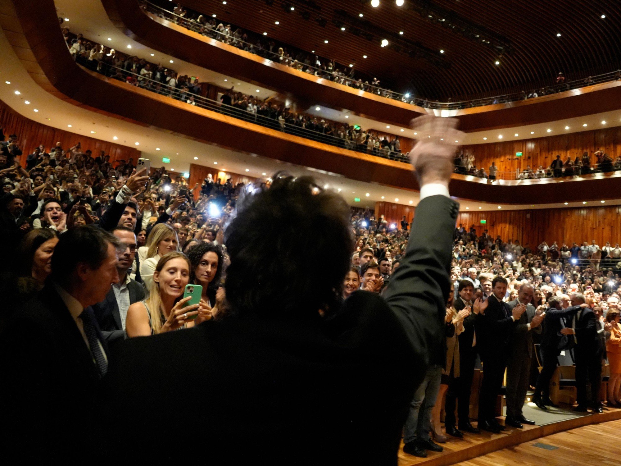 Milei en el Palacio Libertad: "Keynes sirvió para que políticos corruptos y mesiánicos le arruinen la vida a la gente"