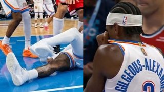 Impactante lesión en la NBA: Jalen Williams sufrió una fractura expuesta y sus compañeros rompieron en llanto