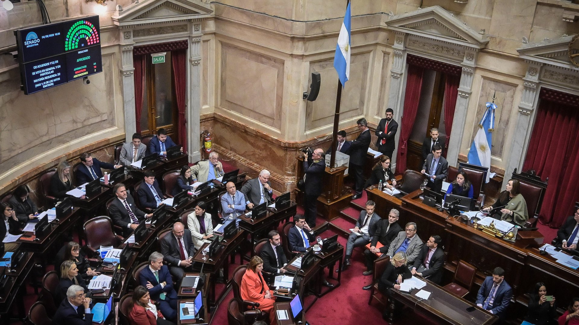 Uno por uno, cómo votaron los senadores el pliego de Verónica Michelli, la jueza que rechaza Javier Milei