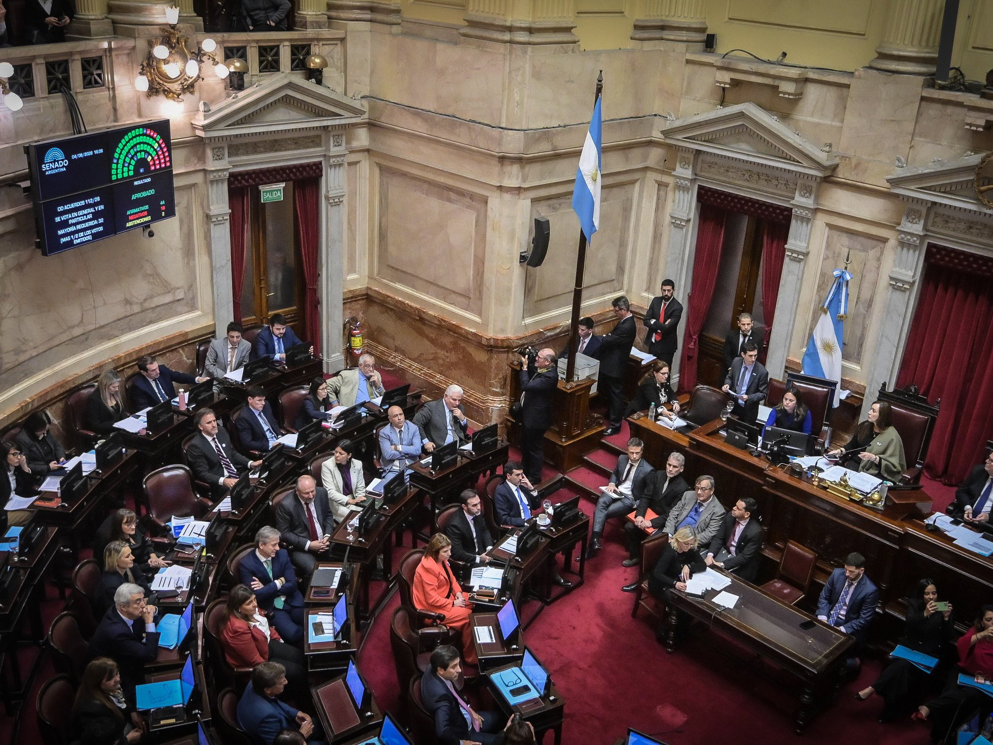 Uno por uno, cómo votaron los senadores el pliego de Verónica Michelli, la jueza que rechaza Javier Milei