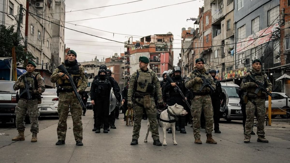Con más de 120 policías, Jorge Macri lanzó un nuevo operativo de saturación en la villa 1-11-14