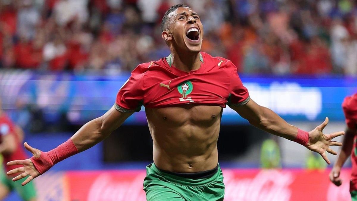 Marruecos reaccionó a tiempo, venció a Haití y avanzó a los 16avos de final