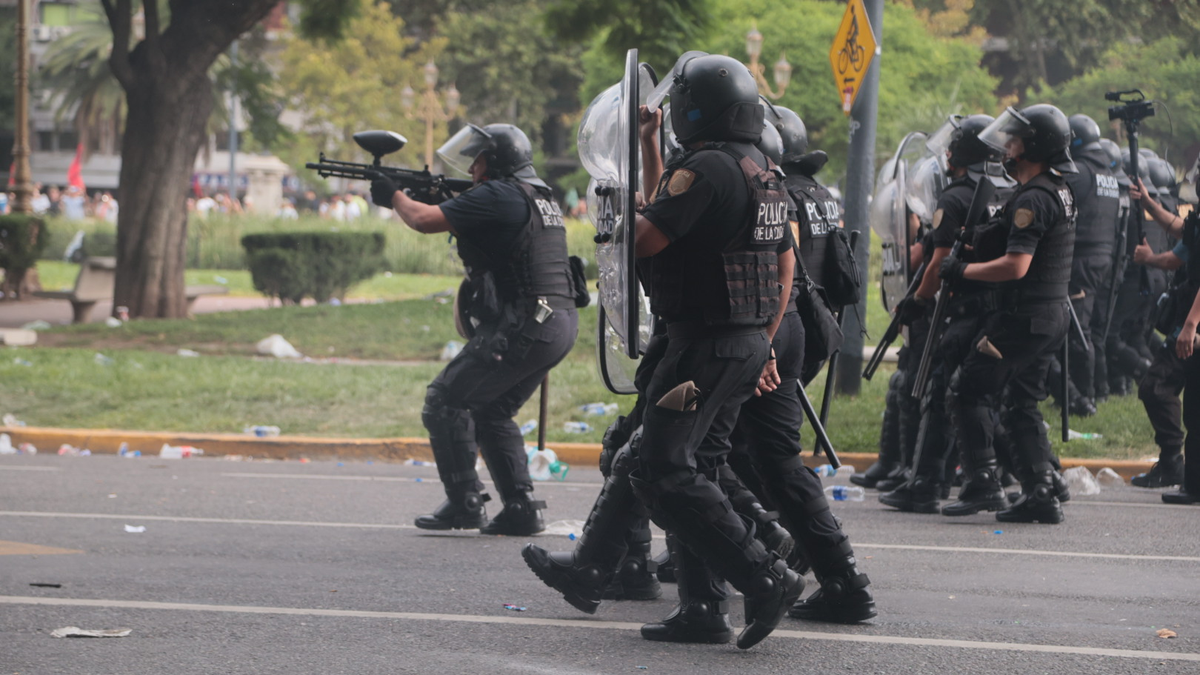Marcha contra la reforma laboral: detuvieron a otro acusado de disturbios
