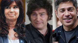 Nueva encuesta entre votantes opositores: Kicillof le ganó a Cristina y Milei no quedó último