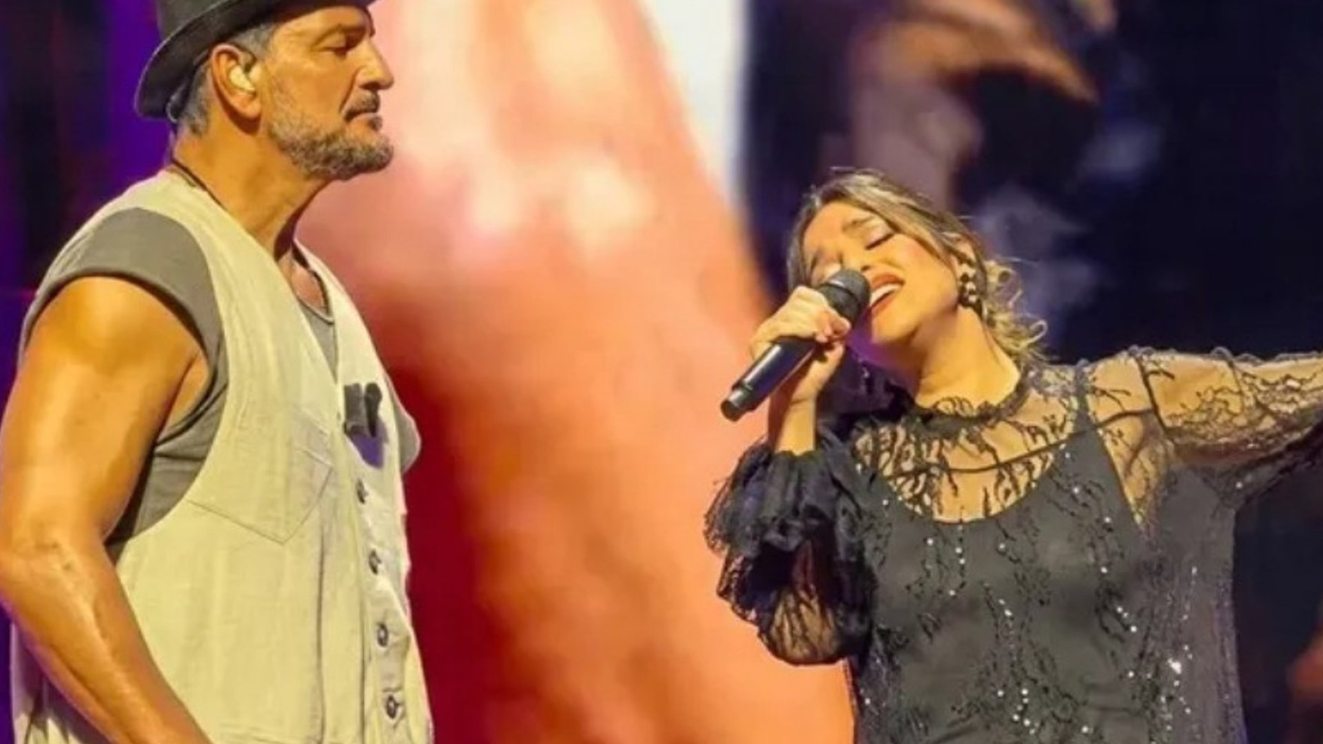 La invitaron a cantar junto a Ricardo Arjona, pero su performance no fue la deseada: la fuerte autocrítica de Eugenia Quevedo