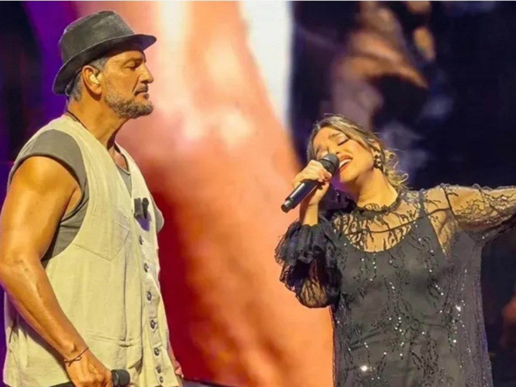 La invitaron a cantar junto a Ricardo Arjona, pero su performance no fue la deseada: la fuerte autocrítica de Eugenia Quevedo