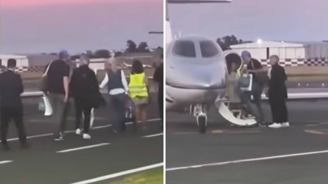 El Gobierno asegura que una gremialista filmó el video de Manuel Adorni antes de subir al avión privado